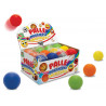 Palline colorate antistress diam. 6,3 cm display 24 pz