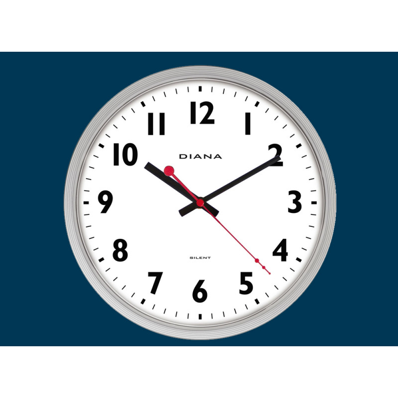 Orologio da muro Silver diametro 30 cm