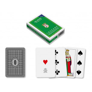 Carte da gioco Dal Negro Toscane Verdi in plastica