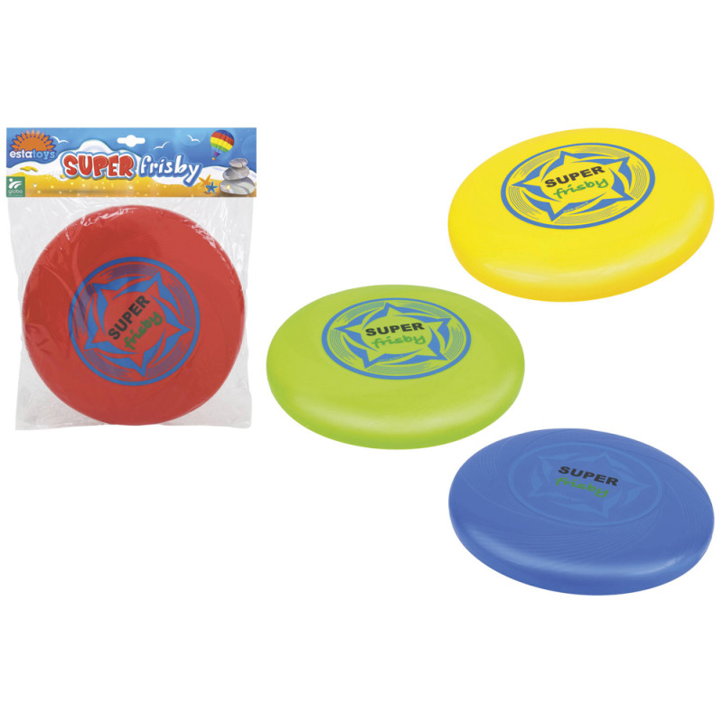Frisbee diam. 26 cm in 4 colori