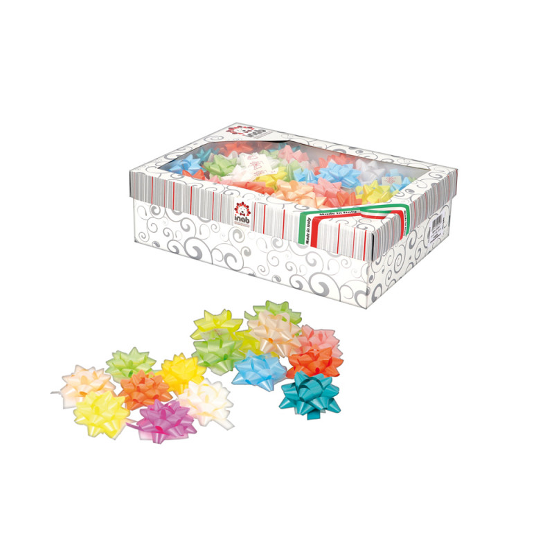 Espositore misto 100 Stelline assortitmento primavera diam 35mm