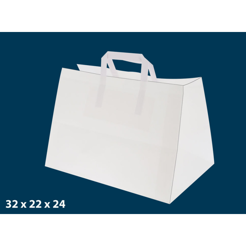 Borse linea Flat XLarge manico piatto 32x22x24