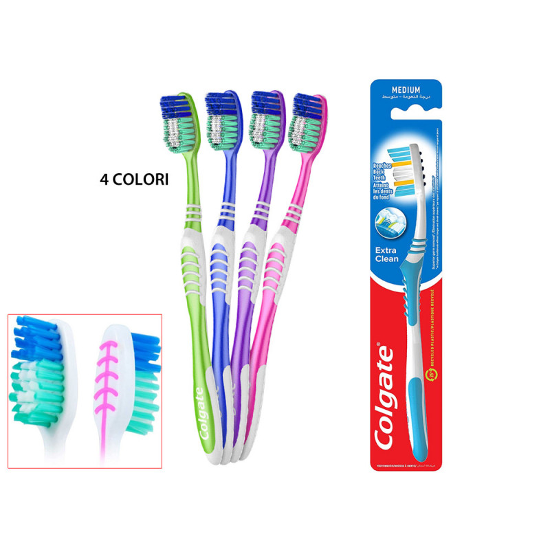 Spazzolino Colgate extra clean
