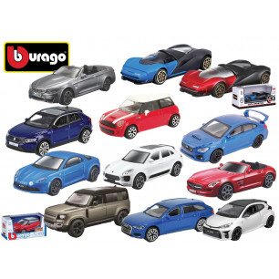 Modellini Bburago auto Street Fire classic scala 1:43 die cast 12 ass.ti