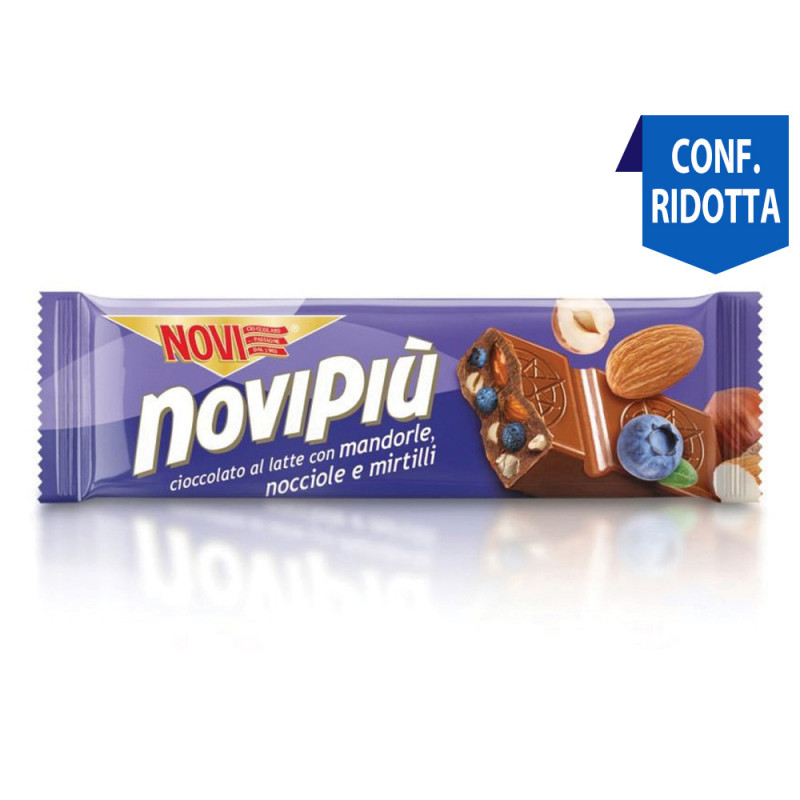 Barrette Novi più Nocciole e Mirtilli