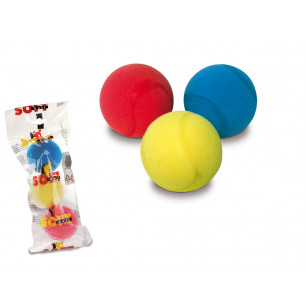 Set 3 palline in spugna diam. cm. 7