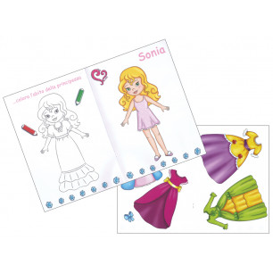 Libri da colorare linea Attacca e Stacca
