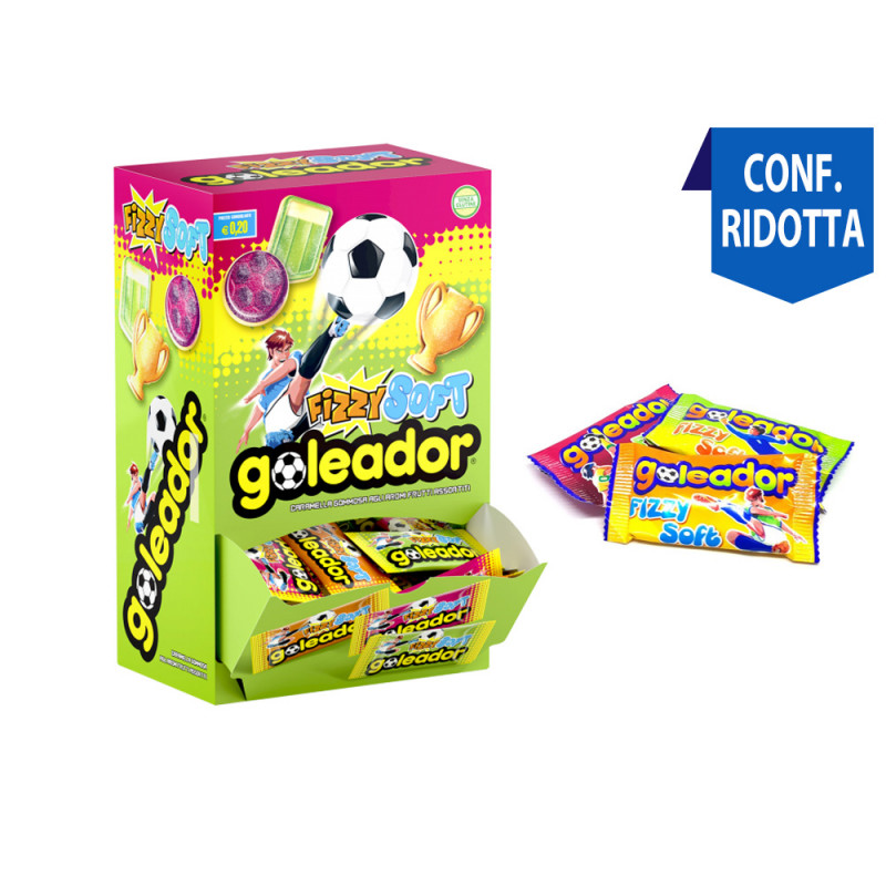 Caramelle Goleador frizzy soft