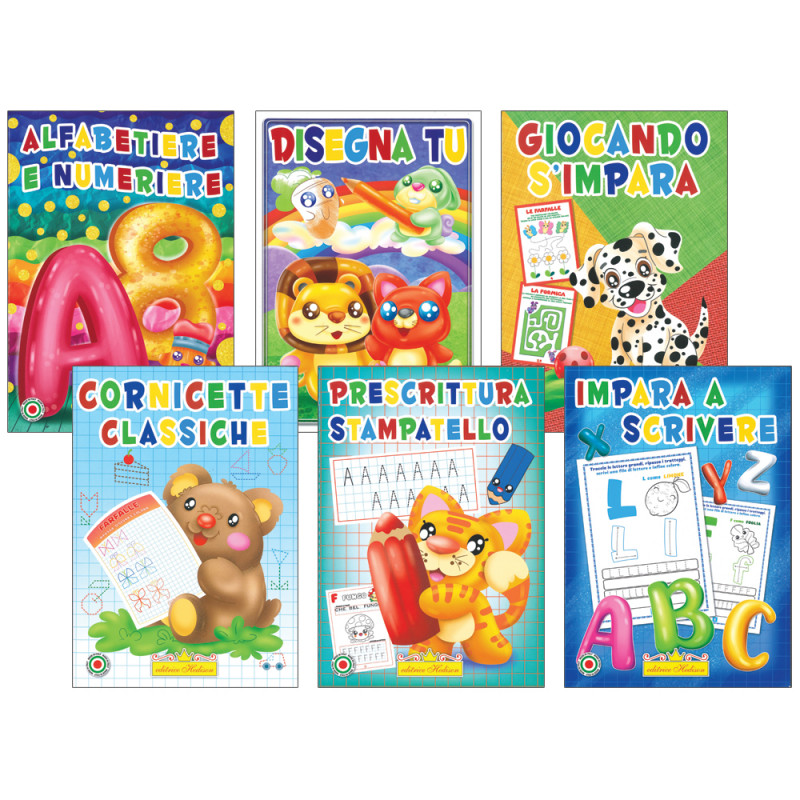 Libri da colorare linea Didattico