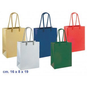 Borse Color 16 x 8 x 19 col ass