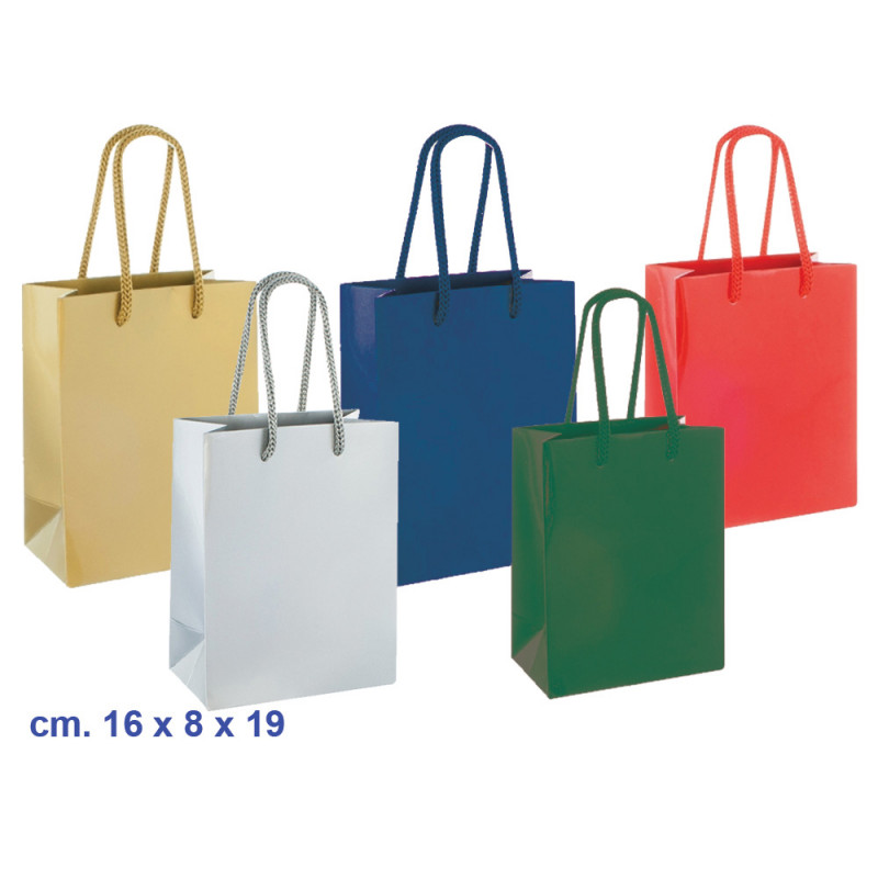 Borse Color 16 x 8 x 19 col ass
