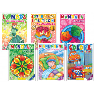 Libri da colorare linea Colora