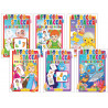Libri da colorare linea Attacca e Stacca