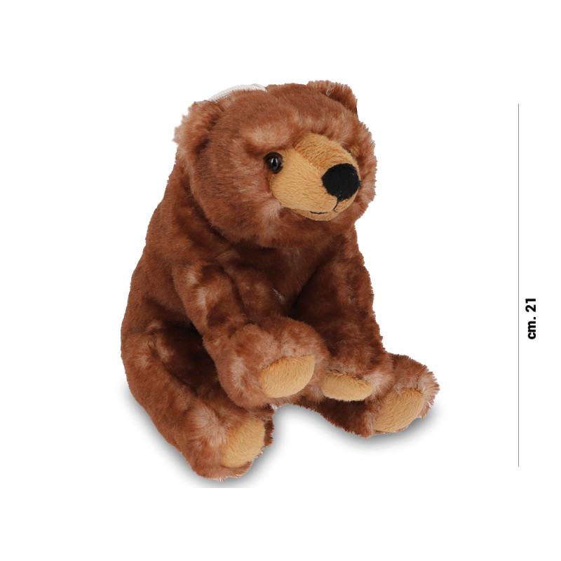 Peluche orso cm. 21