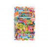 Set pescatore con canna da pesca, retino, 7 pesci, 1 pellicano