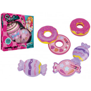 Trousse trucchi a forma di dolcetti 1 livello 3 ass.ti