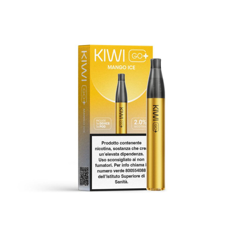 Kiwi Go Plus Starter Kit Mango Ice 2 ml
