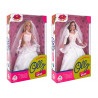Bambola fashion con abito da sposa 2 ass.ti