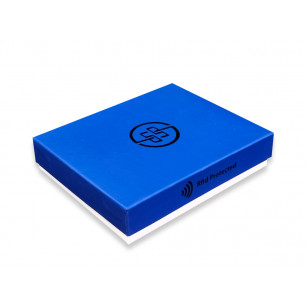 Portafoglio DNUP compatto in pelle con RFID colori assortiti