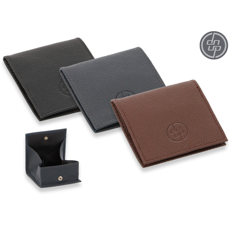 Portamonete DNUp in pelle a pozzetto colori assortiti
