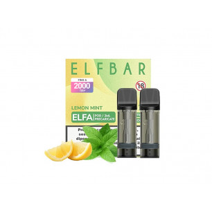Elfbar Elfa 2 Pod monouso Lemon Mint 2 ml
