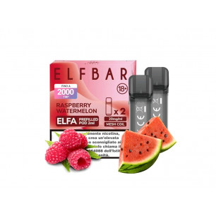 Elfbar Elfa 2 Pod monouso Raspberry Watermelon 2 ml