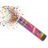 Tubo Popper a molla cm. 20 coriandoli multicolor
