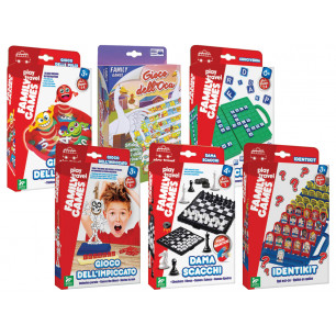Assortimento giochi travel 6 pz ass.ti