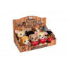 Peluche cane seduto cm. 14 con cuore rosso Love 6 ass.ti