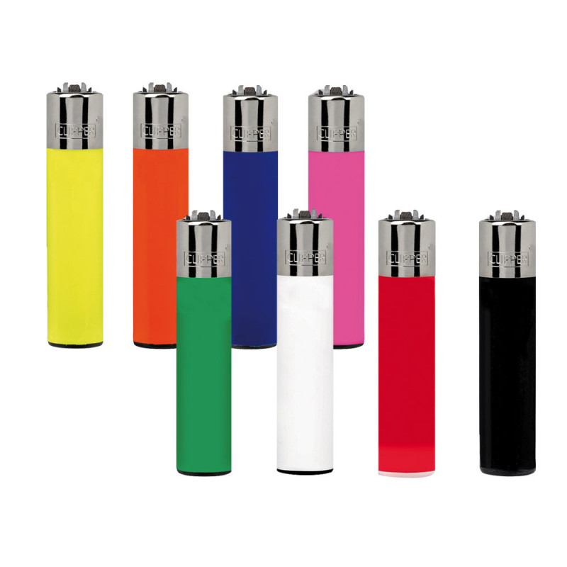 Accendini Clipper Large Colorato 2 48 pz