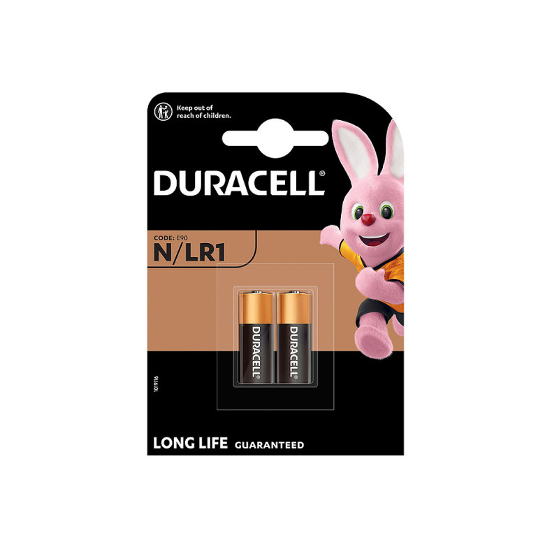 Micropile Duracell MN9100 per sicurezza cancello blister da 2 pile 