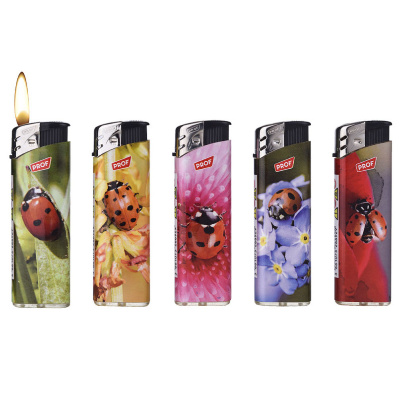 Accendini Prof piezo coccinelle 50 pezzi x