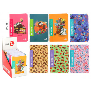 Espositore miniquaderno A6 puntinato assortiti