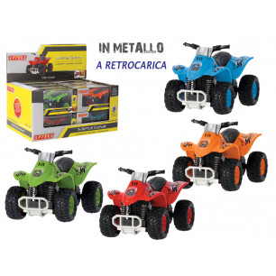 Modellino quad die cast display 12 pz in 4 ass.ti