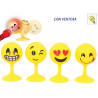 Strizz me punch smile con ventosa display 12 pz in 4 ass.ti