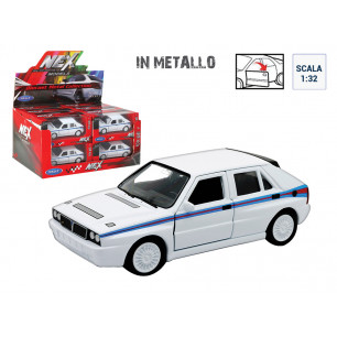 Modellino Welly Lancia Delta HF scala 1:32 display 12 pz
