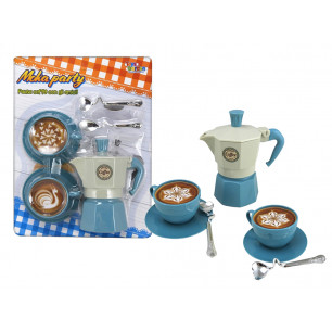 Blister pausa caffè con moka e 2 tazzine