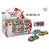Auto racing scala 1:64 in metallo a retrocarica ass.ti