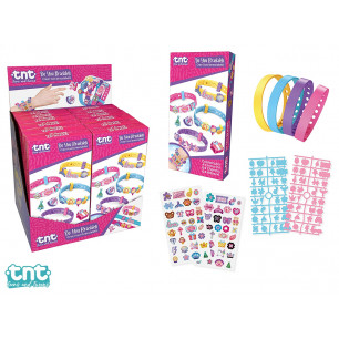 Set Crea i tuoi braccialetti display 12 pz