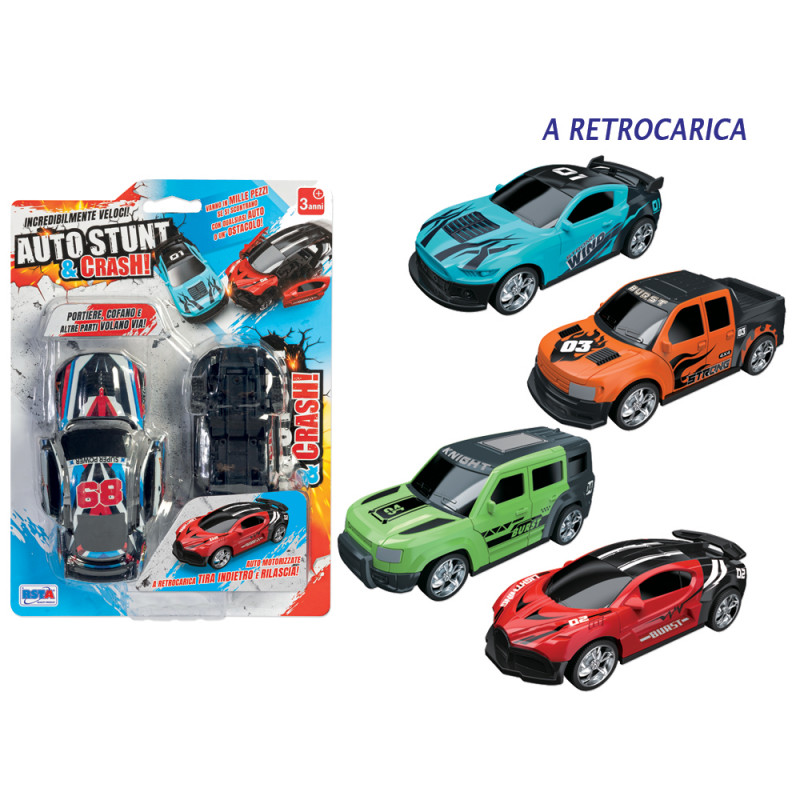 Auto Stunt and Crush a retrocarica 4 ass.ti