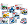 Set costruzioni city traffic 8 ass.ti