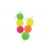 Rete con 3 palline fluo per racchettoni