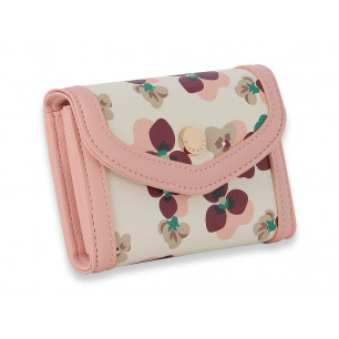 Portafoglio Diana & Co compatto chiusura bottone colori assortiti