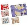 Portafoglio Diana & Co compatto chiusura bottone colori assortiti
