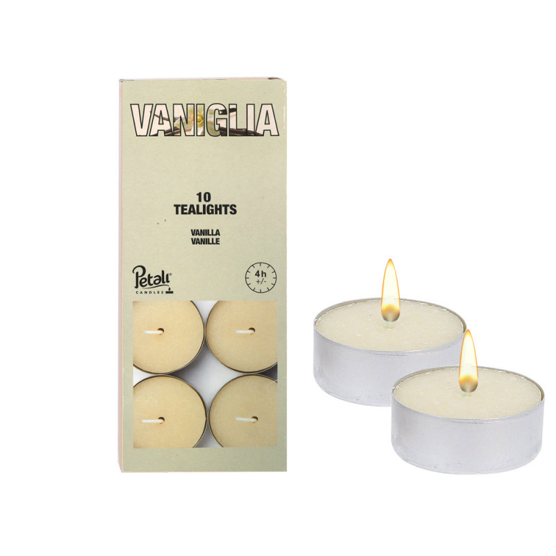 Candela tealight profumata vaniglia
