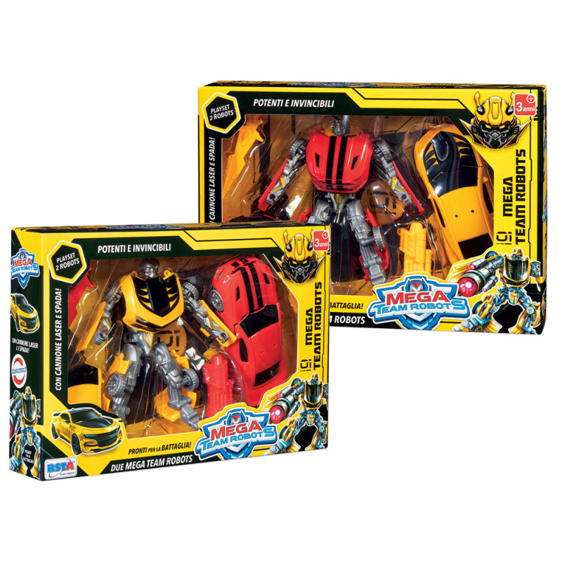 Set 2 mega robot in 2 ass.ti