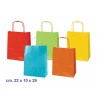 Borse linea Mix primavera manico carta ritorta cm 22x10x29
