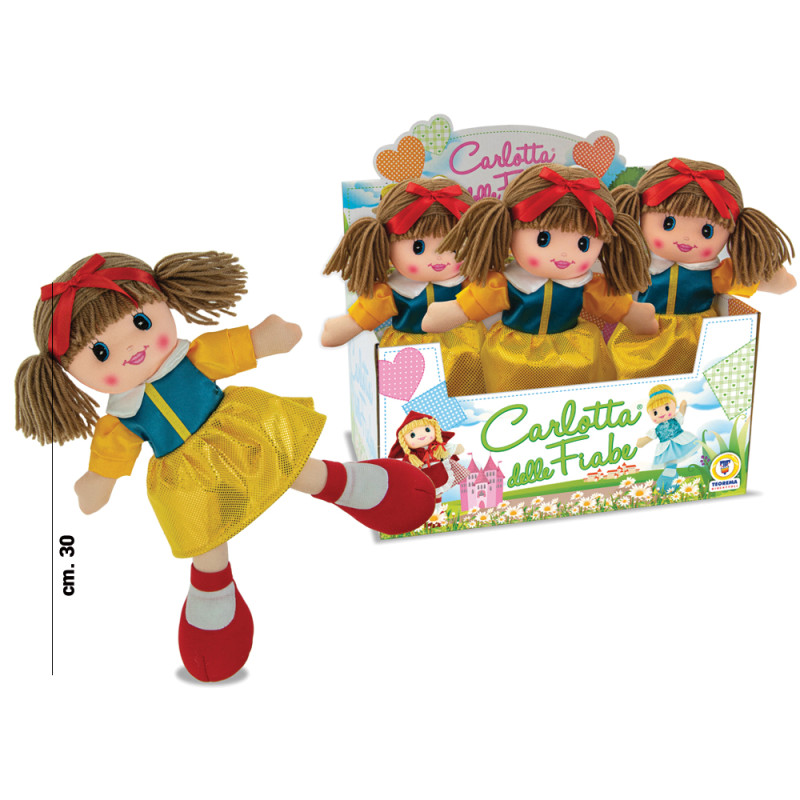 Bambola di pezza Biancaneve cm. 30