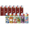 Accendini Bic J25 Mini decoro Taropets 3