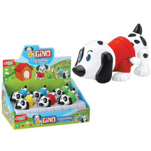 Cagnolino a molla display 12 pz in 4 colori